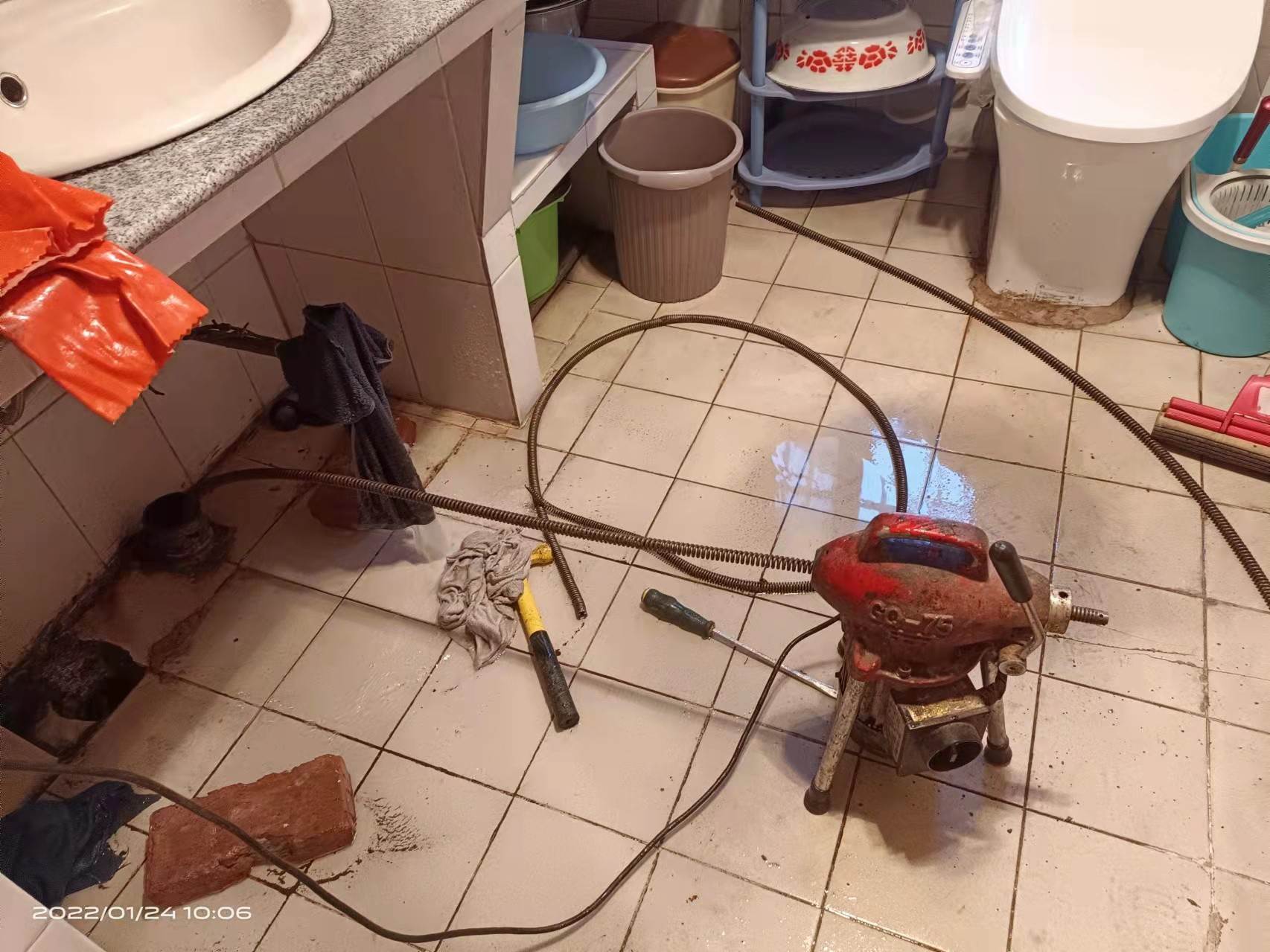 宝清疏通厨房下水道，地漏疏通