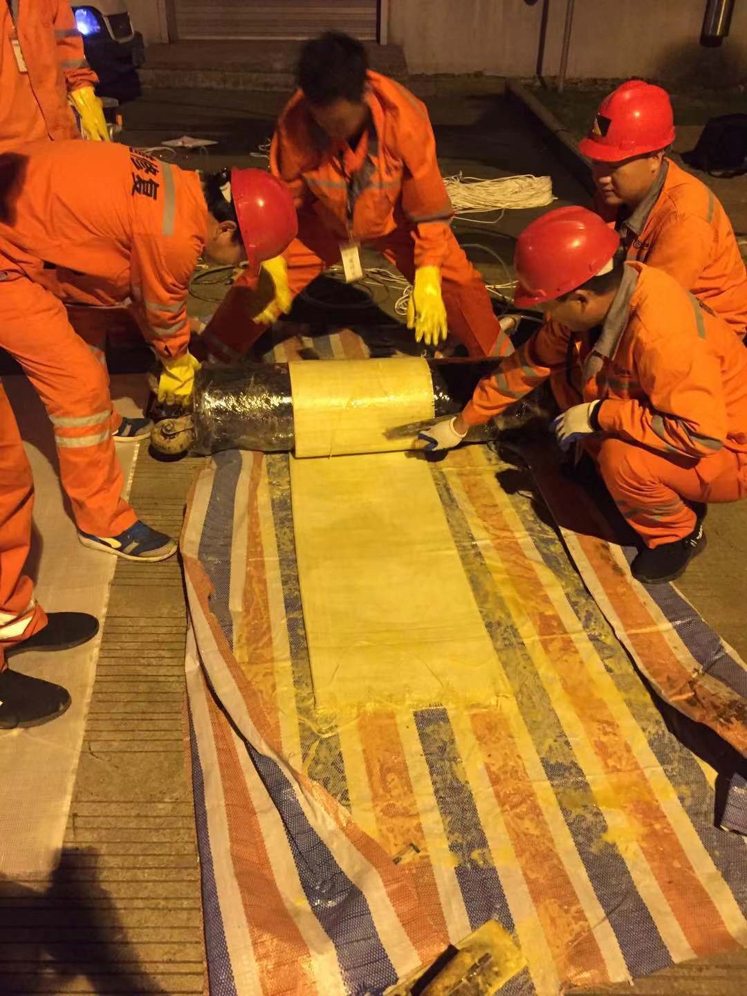 宝清CIPP局部树脂固化法